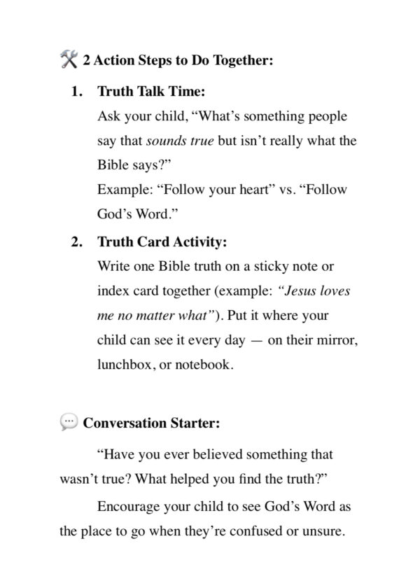 Armor Up! A Parent’s Guide to Raising Christian Warriors - PAPERBACK - Image 10