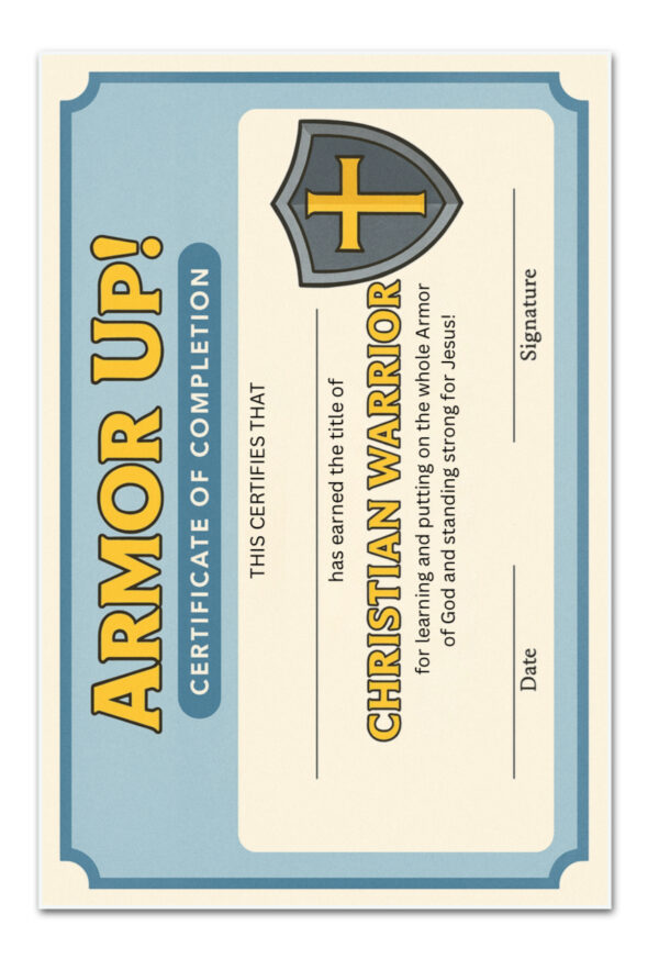 Armor Up! A Parent’s Guide to Raising Christian Warriors - PAPERBACK - Image 4